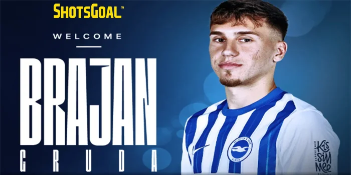 Brighton Resmi Rekrut Gelandang Muda Brajan Gruda dari Mainz