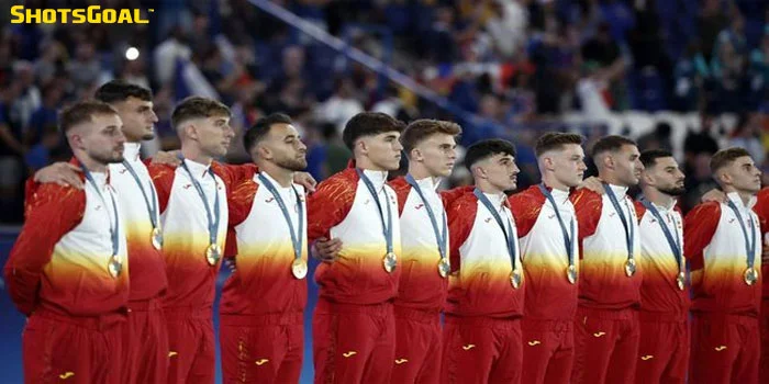 Raih-Emas-Olimpiade---Tim-Sepak-Bola-Spanyol-Mencatatkan-Sejarah-di-Olimpiade-Paris-2024